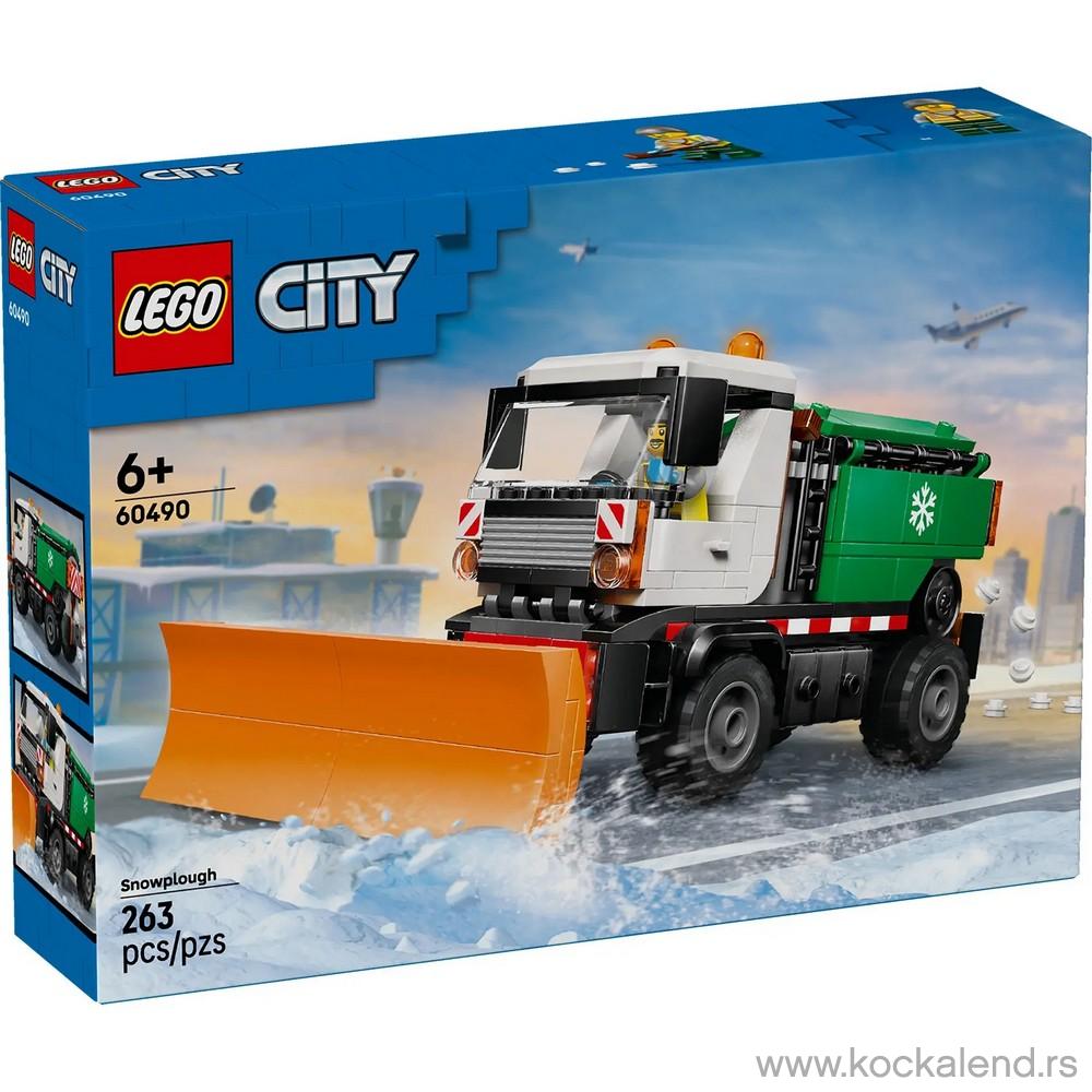 LEGO CITY SNOWPLOW 