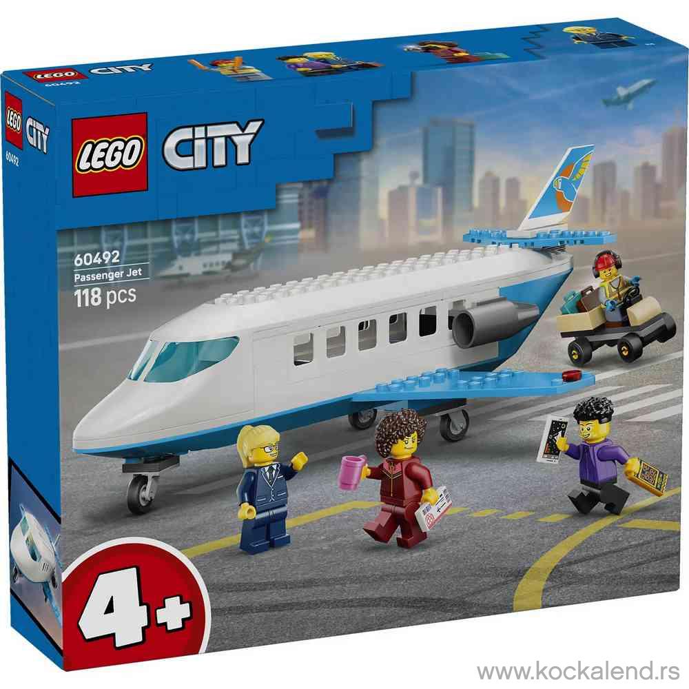 LEGO CITY PASSENGER JET 