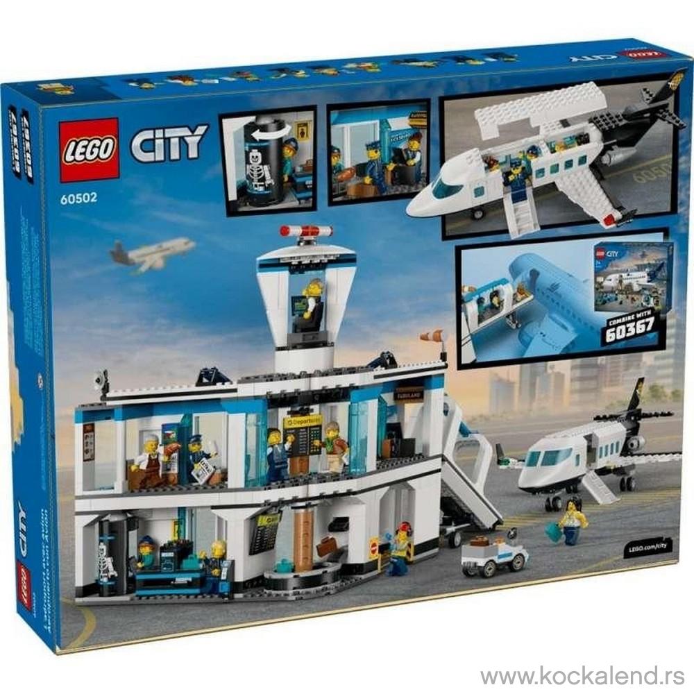 LEGO CITY AIRPORT WITH AIRPLANE 