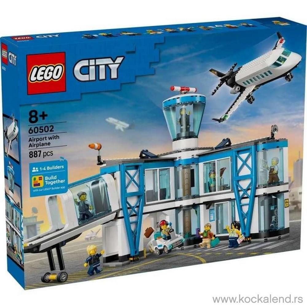 LEGO CITY AIRPORT WITH AIRPLANE 
