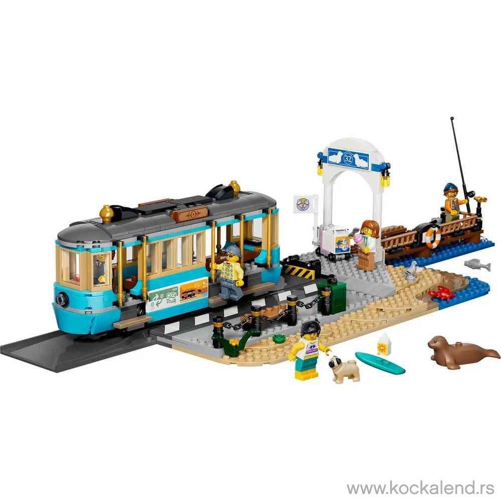 LEGO CITY CLASSIC BEACH STREETCAR 