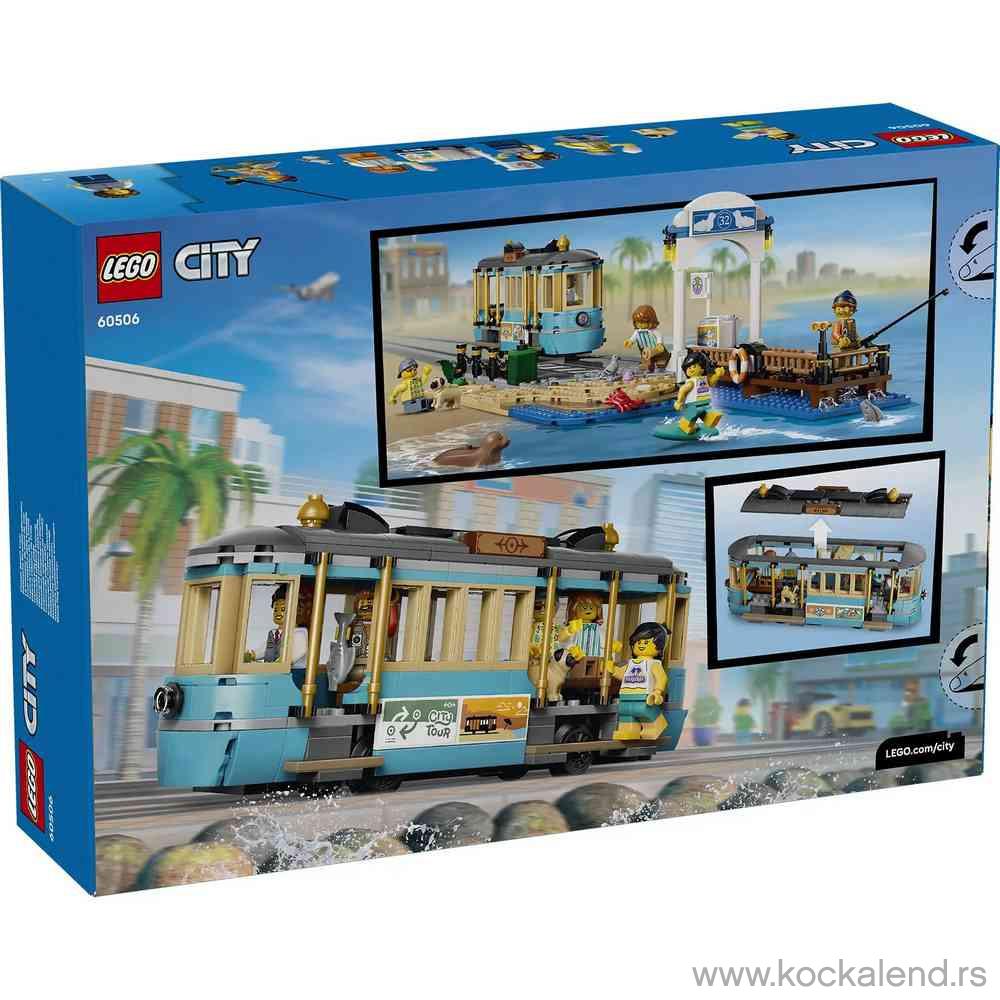 LEGO CITY CLASSIC BEACH STREETCAR 