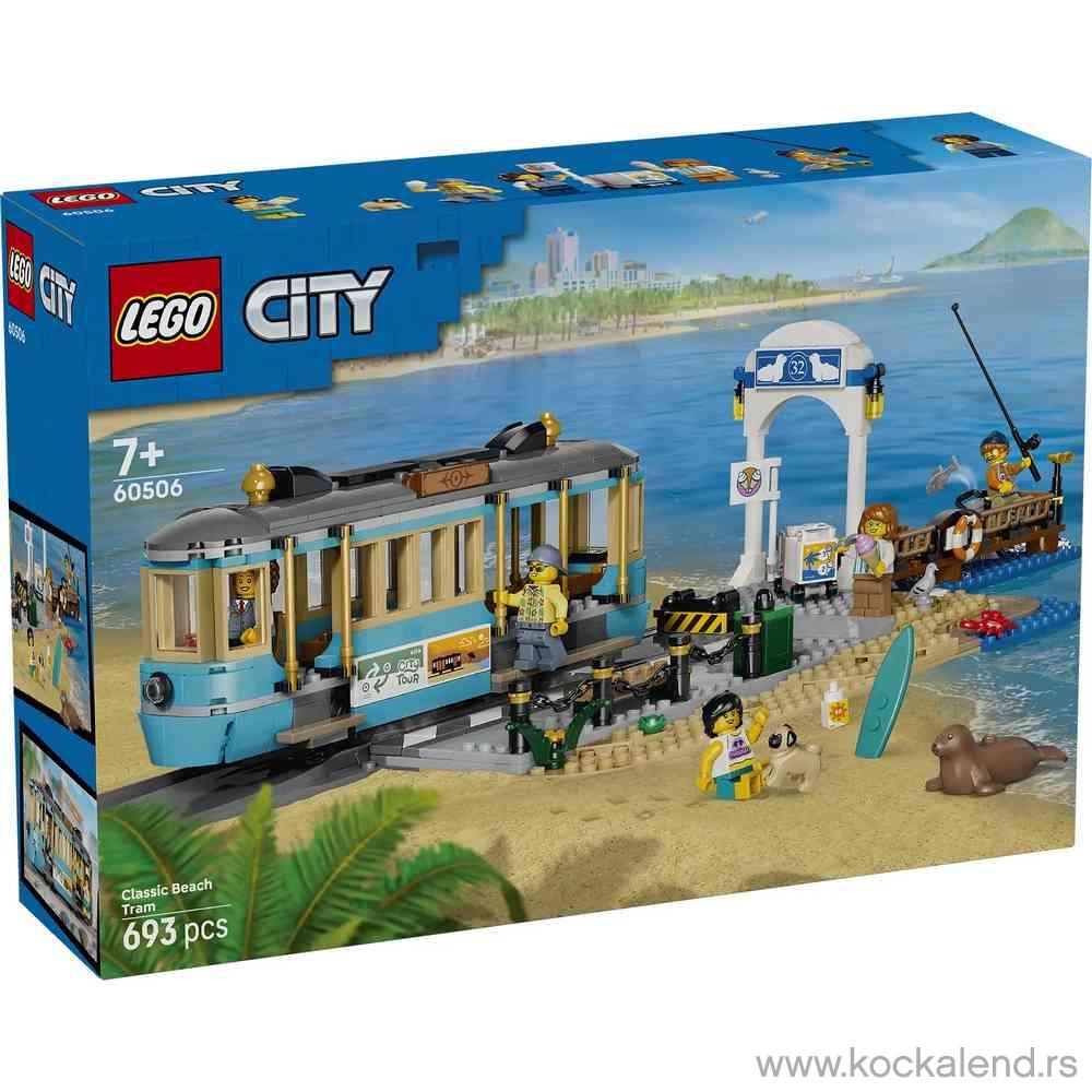 LEGO CITY CLASSIC BEACH STREETCAR 