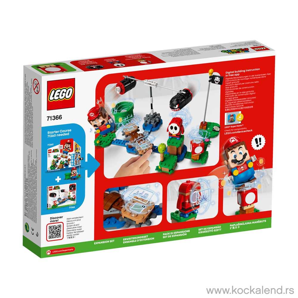 LEGO SUPER MARIO BOOMER BILL BARRAGE EXPANSION SET 