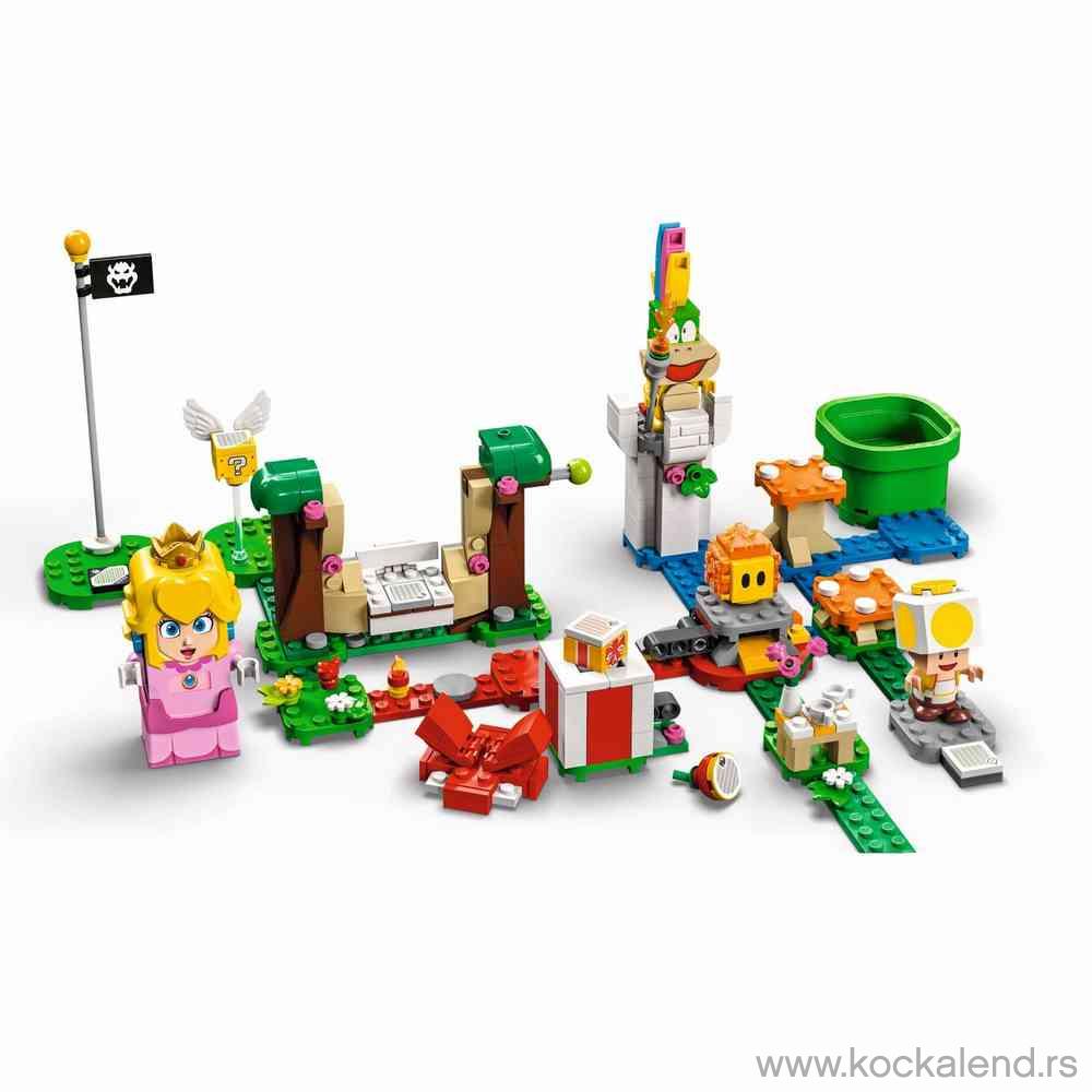 LEGO SUPER MARIO ADVENTURES WITH PEACH STARTER COURSE 
