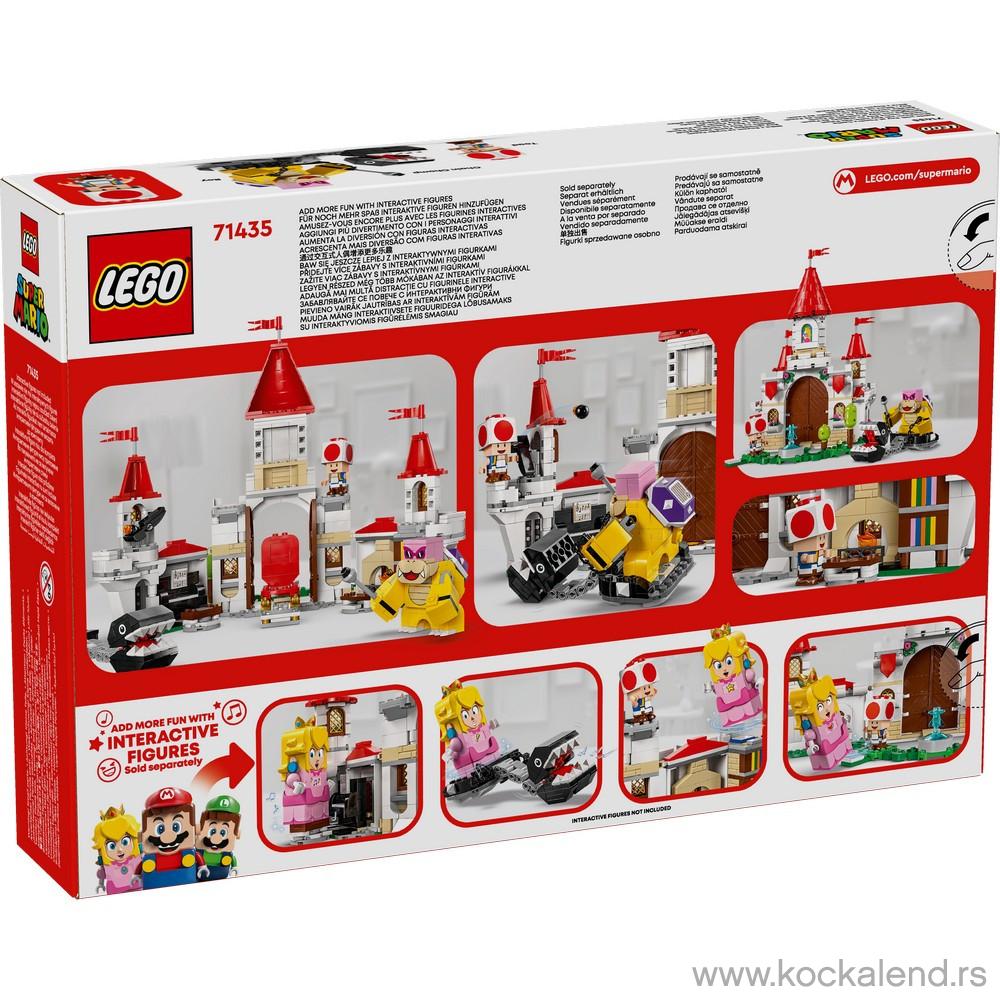 LEGO SUPER MARIO BATTLE WITH ROY AT PEACHS CASTLE 