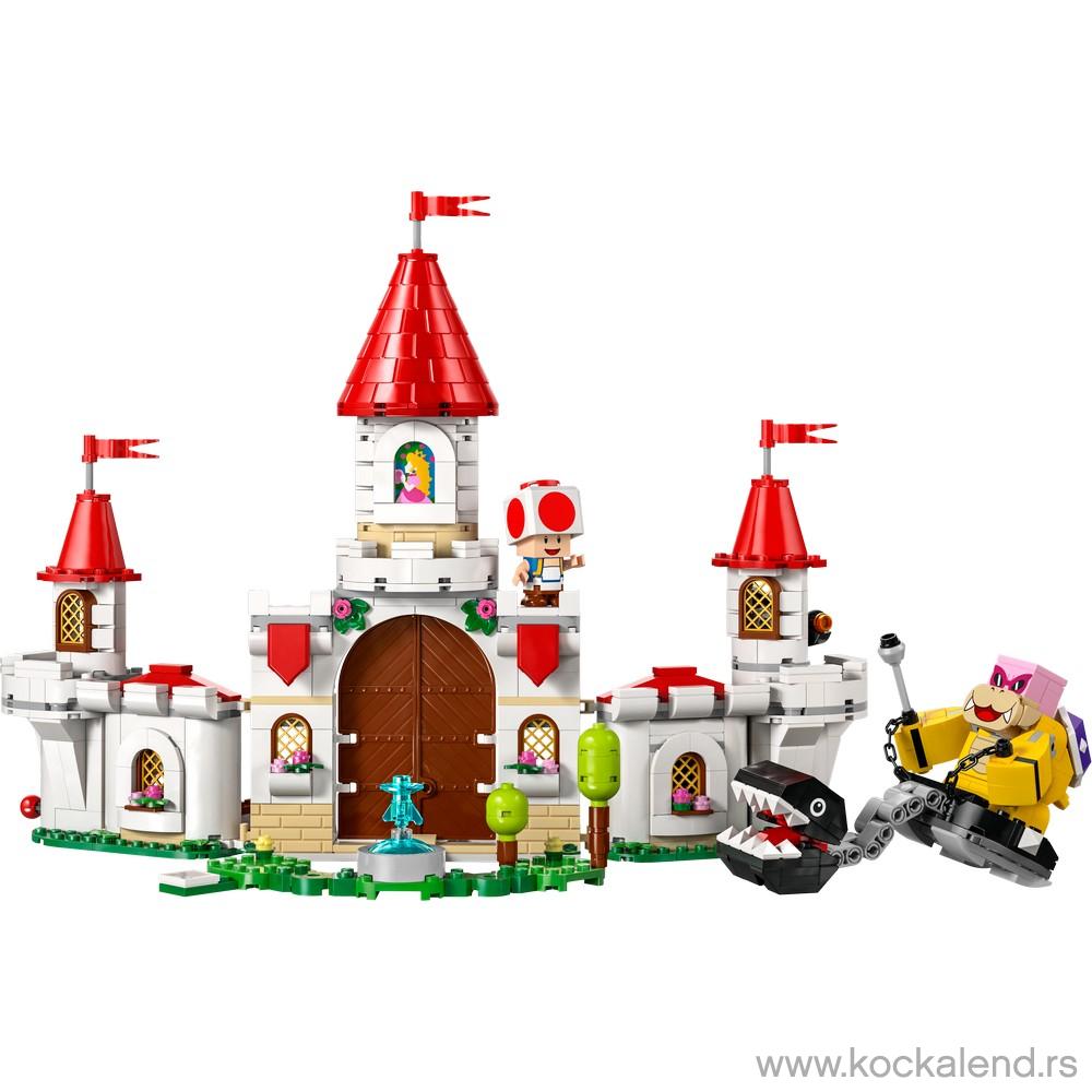 LEGO SUPER MARIO BATTLE WITH ROY AT PEACHS CASTLE 