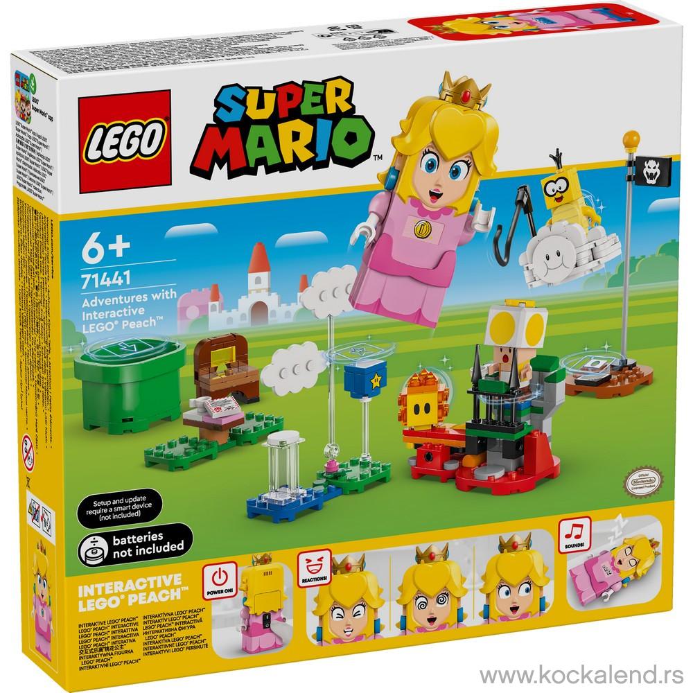 LEGO SUPER MARIO ADVENTURES WITH INTERACTIVE LEGOPEACH 