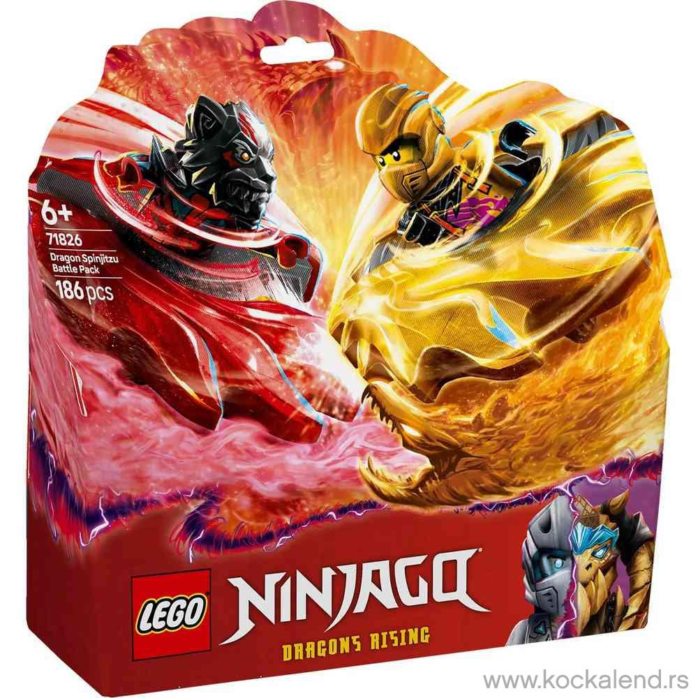 LEGO NINJAGO DRAGON SPINJITZU BATTLE PACK 