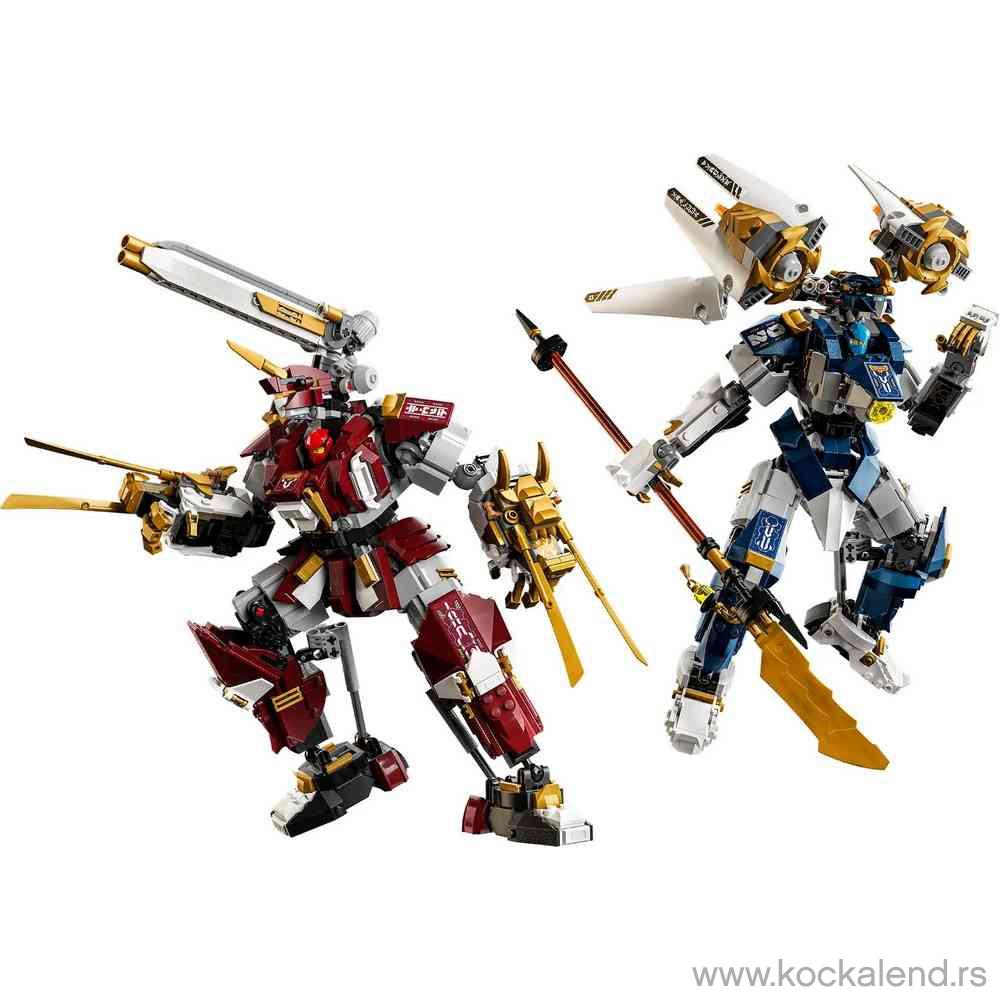 LEGO NINJAGO THE TWIN TITAN MECHS 