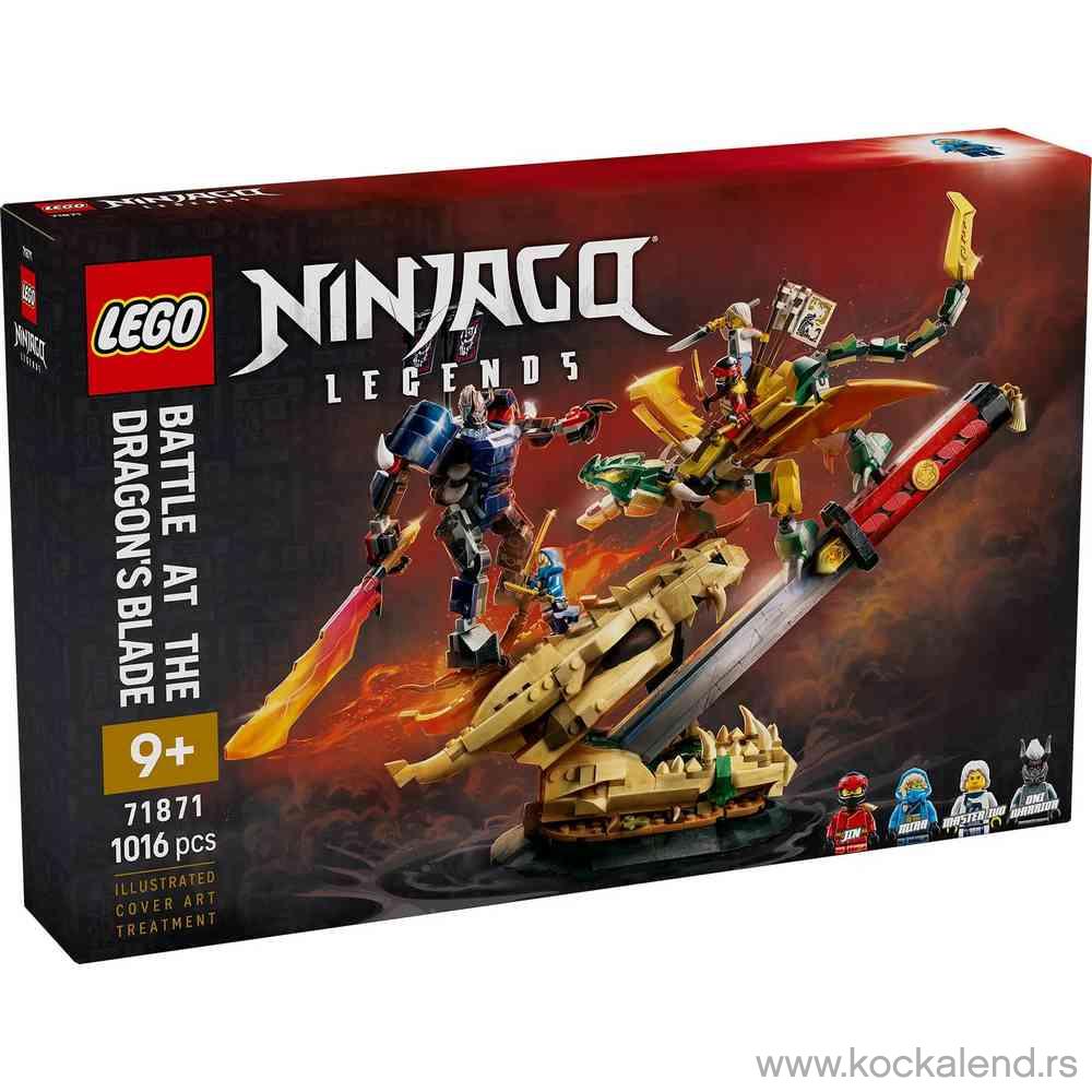 LEGO NINJAGO BATTLE AT THE DRAGONS BLADE 