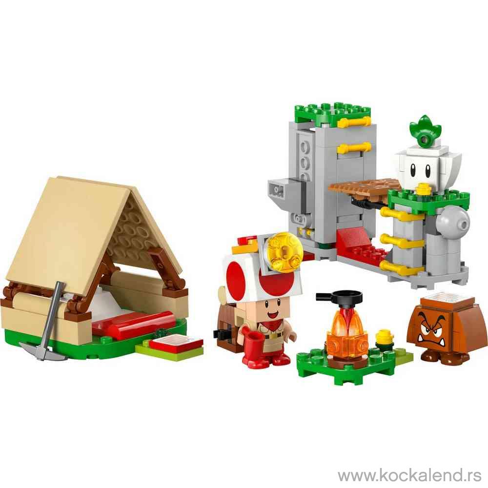 LEGO SUPER MARIO CAPTAIN TOADS CAMP 