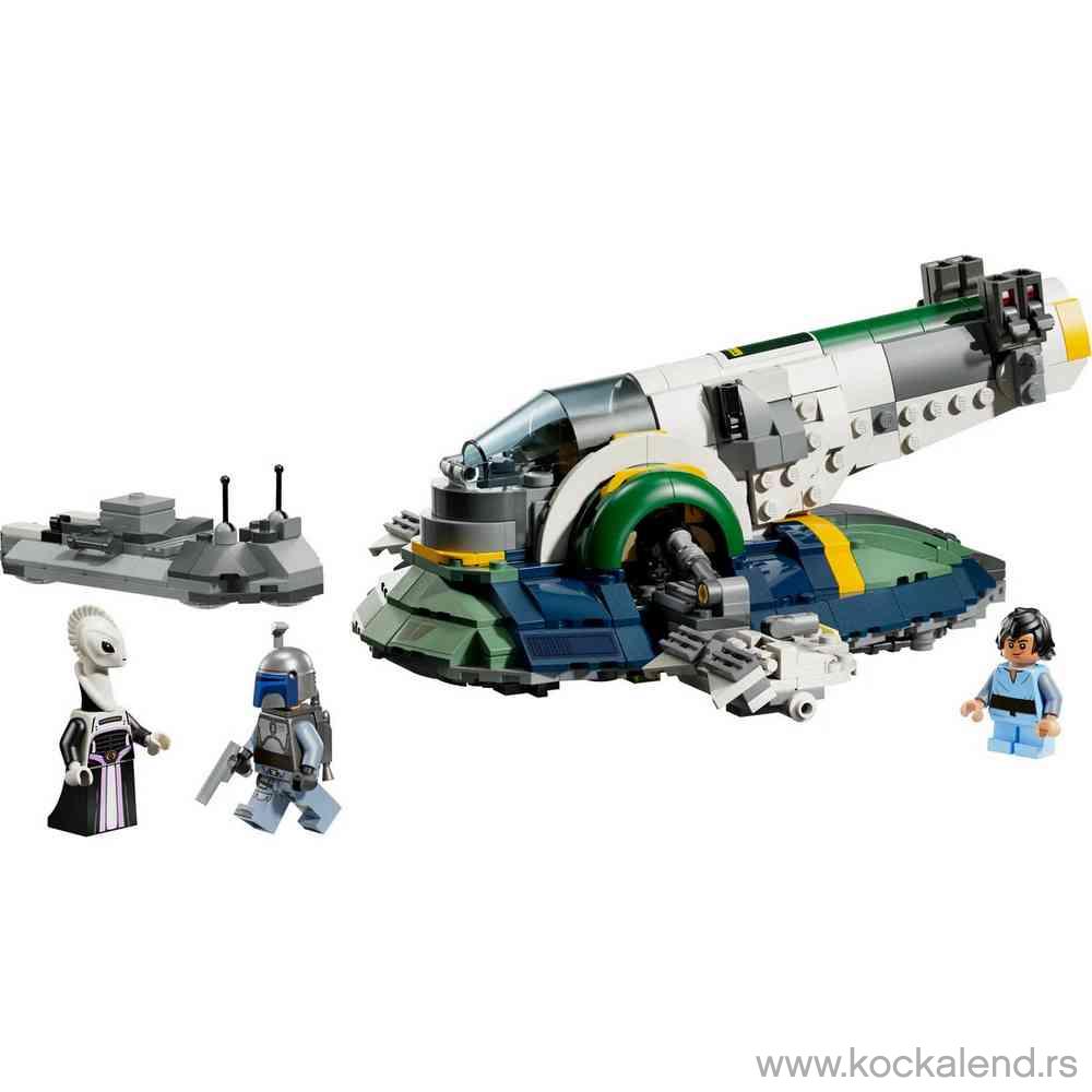 LEGO STAR WARS JANGO FETTS STARSHIP 
