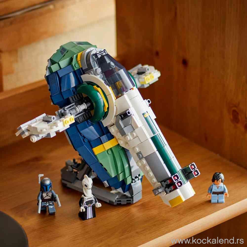 LEGO STAR WARS JANGO FETTS STARSHIP 