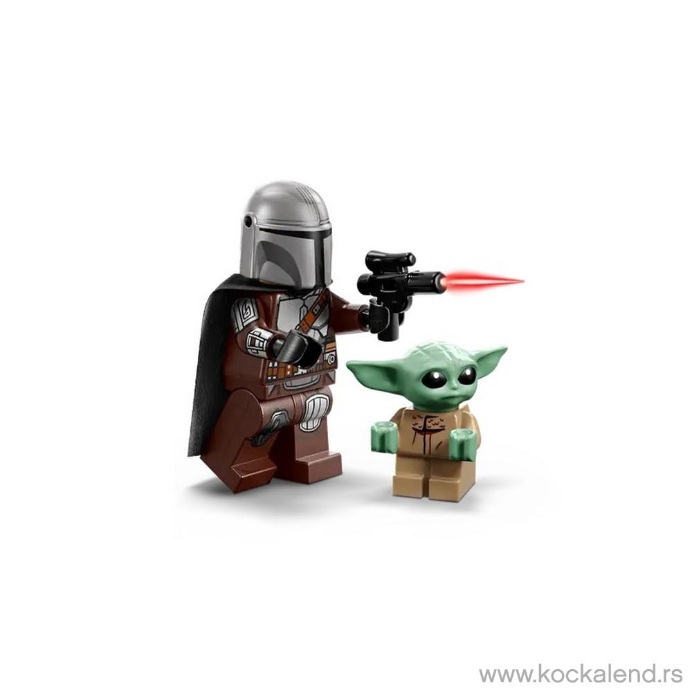 LEGO STAR WARS THE MANDALORIAN  AND  GROGUS STARFIGHTER 