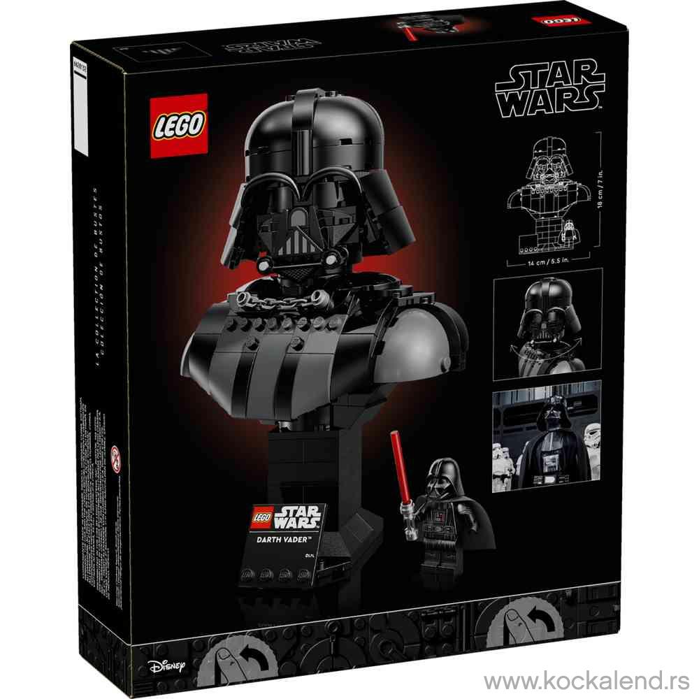 LEGO STAR WARS DARTH VADER BUST 