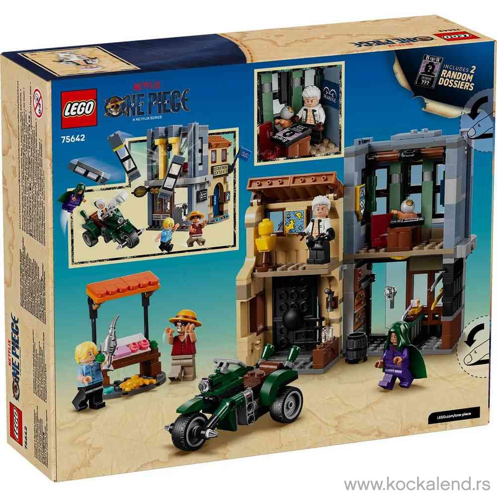 LEGO ONE PIECE SHOWDOWN WITH CAPTAIN SMOKER 