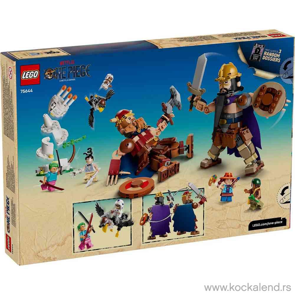 LEGO ONE PIECE DORRY VS BROGY GIANTS OF... 
