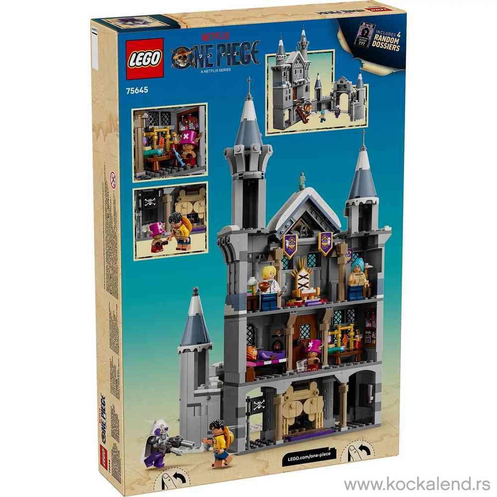 LEGO ONE PIECE BATTLE AT DRUM CASTLE 