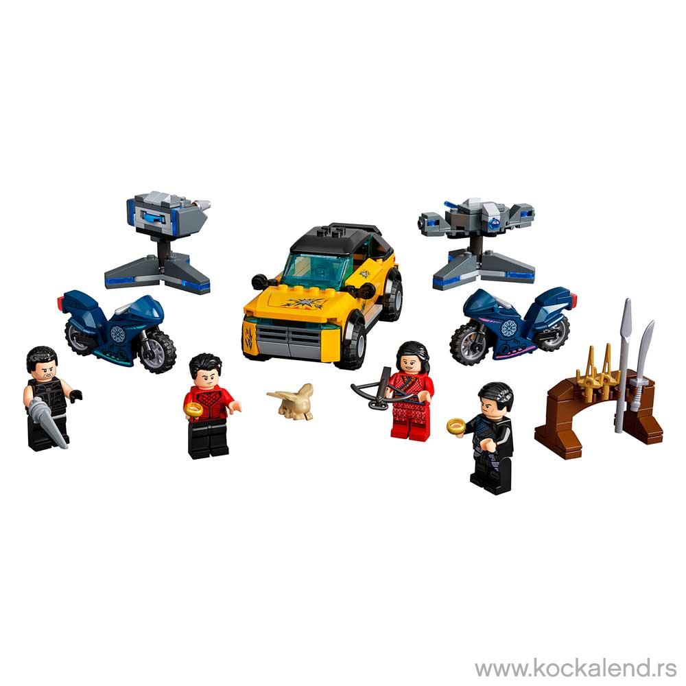LEGO MARVEL SHANG CHI ESCAPE FROM 10 RINGS 