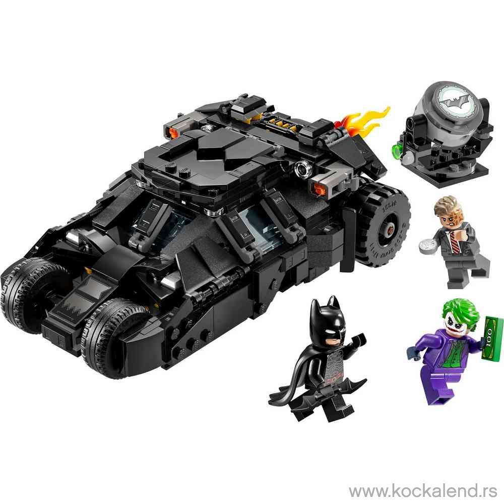 LEGO SUPER HEROES BATMAN TUMBLER VS TWO-FACE  AND  THE JOKE 