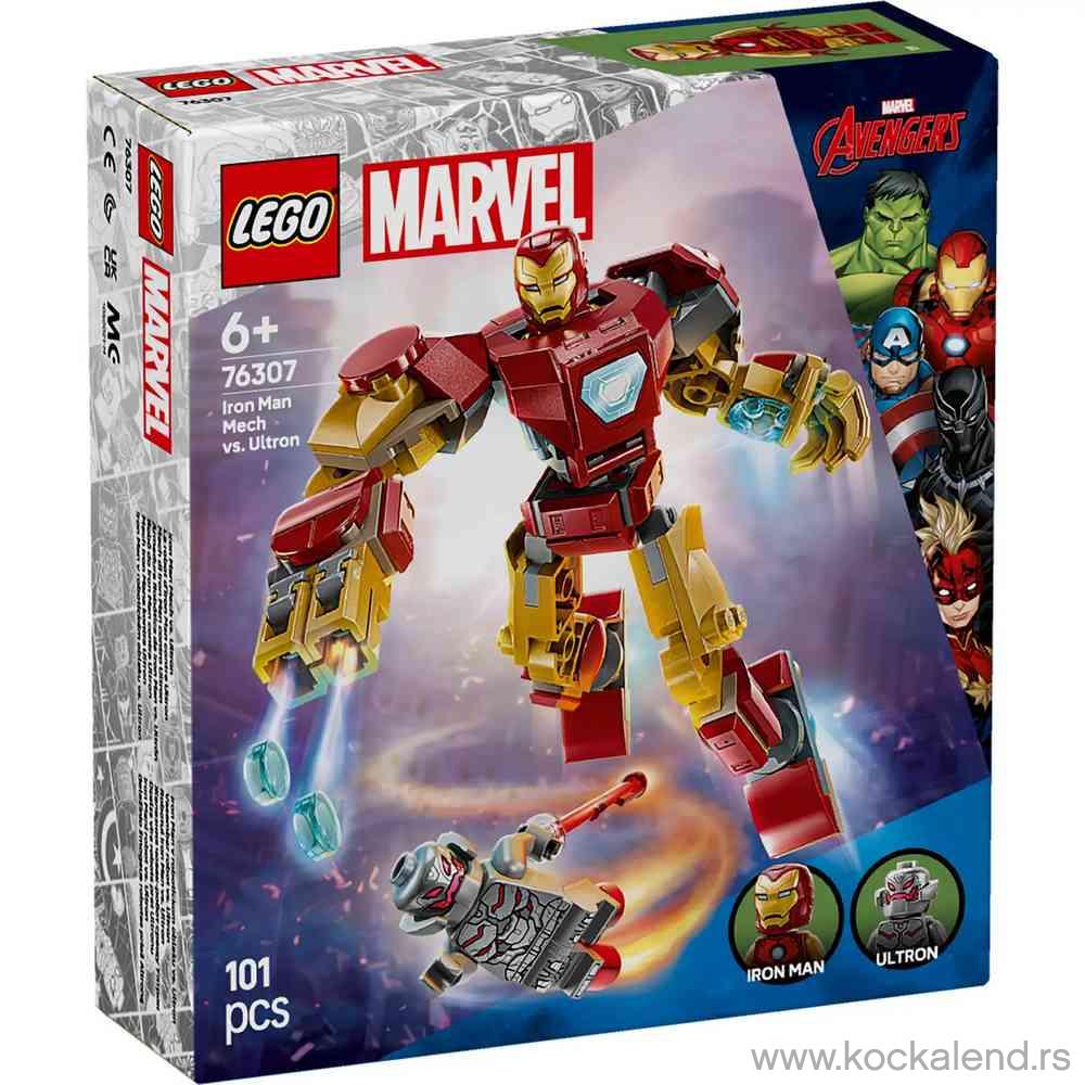 LEGO SUPER HEROES IRON MAN MECH VS ULTRON 
