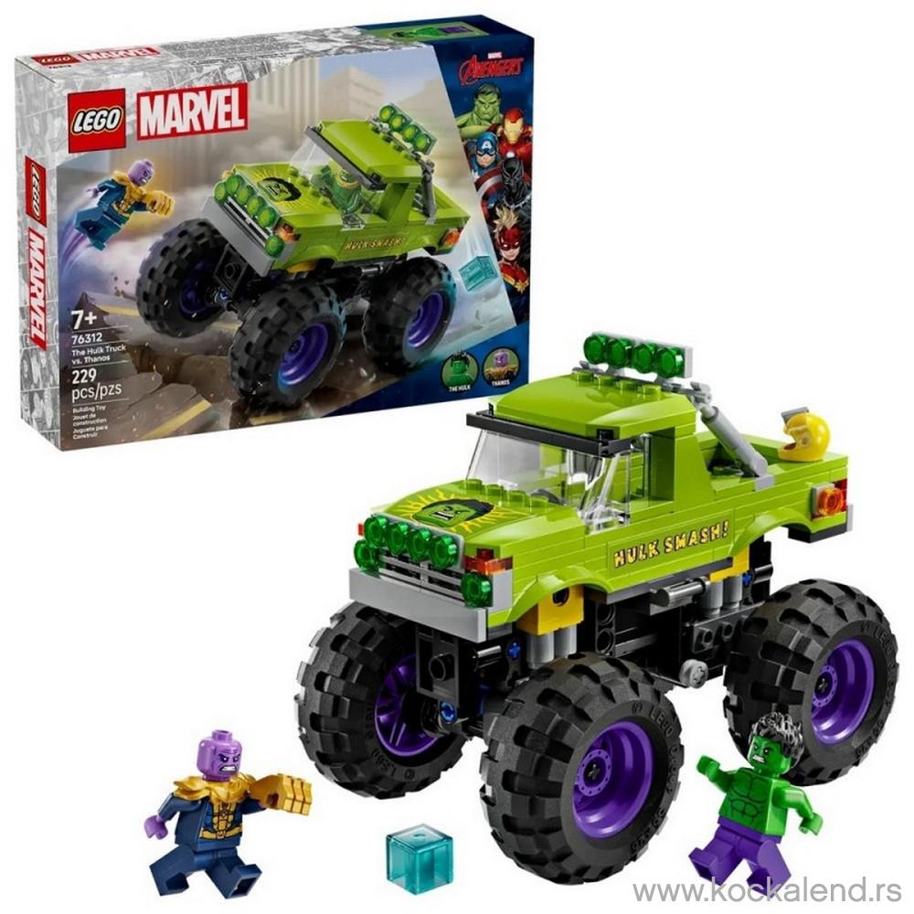 LEGO The Hulk Truck vs. Thanos 