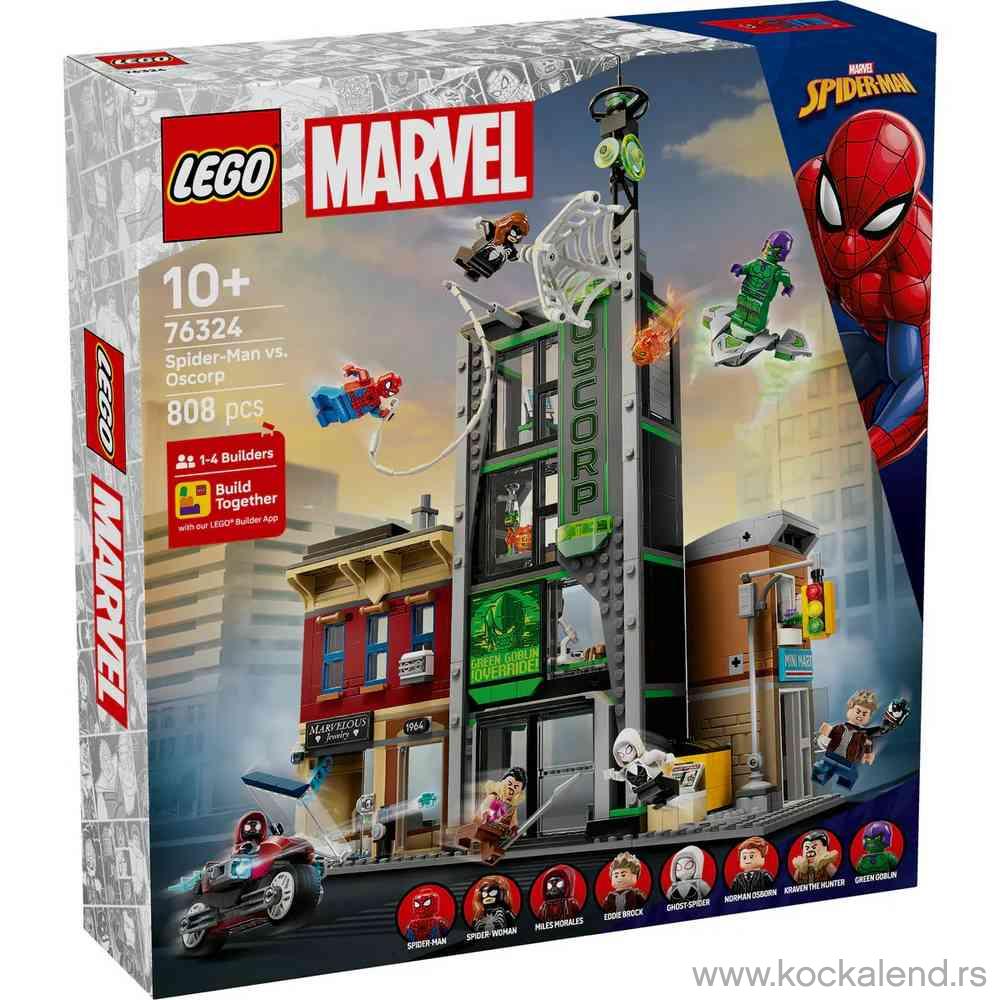 LEGO SUPER HEROES SPIDERMAN VS OSCORP 
