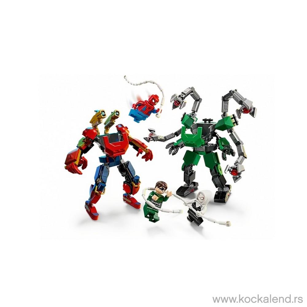 LEGO SUPER HEROES MARVEL MECH BATTLE SPIDERMAN VS ENEMY 