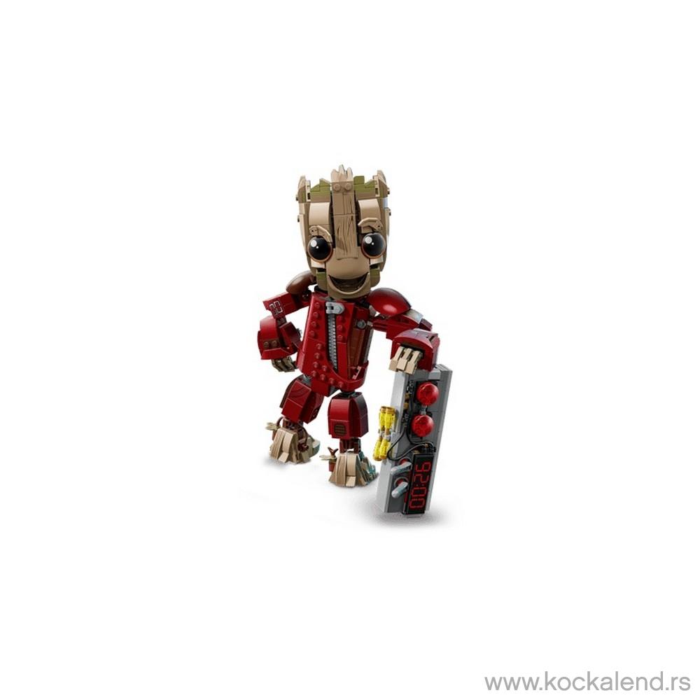 LEGO SUPER HEROES MARVEL RAVAGER JUMPSUIT GROOT 
