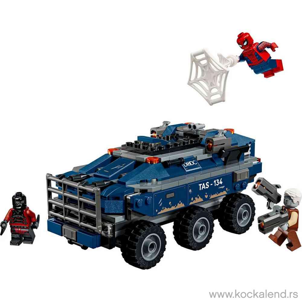 LEGO SUPER HEROES SPIDERMAN PRISON TRANSPORT 