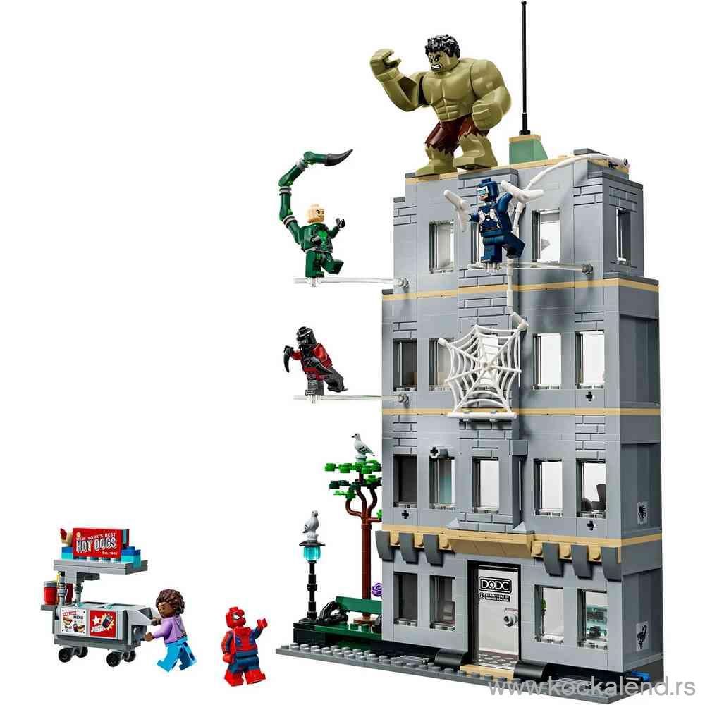 LEGO SUPER HEROES SPIDERMAN VS HULK EPIC CLASH 