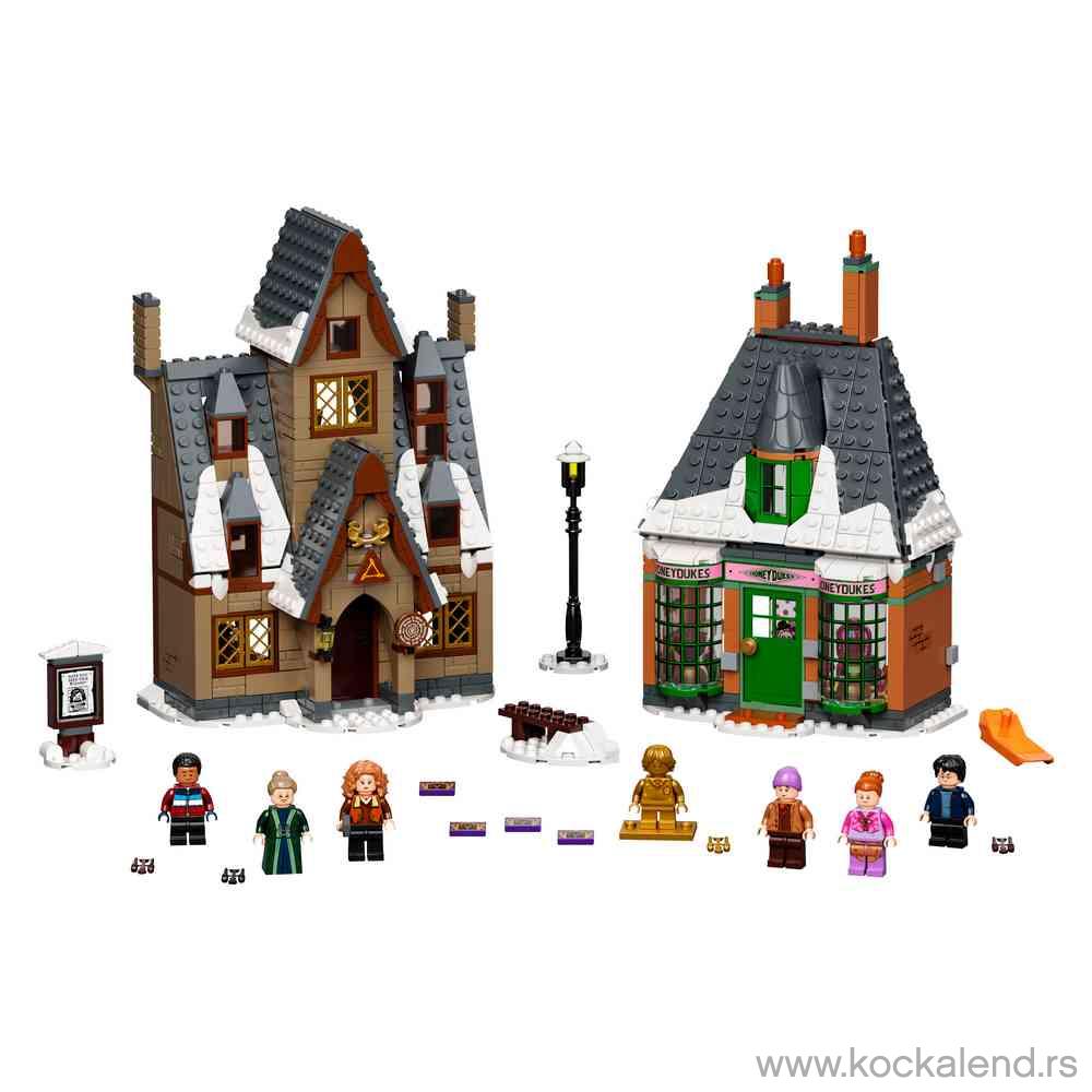 LEGO HARRY POTTER HOGSMEADE VILLAGE VISIT 