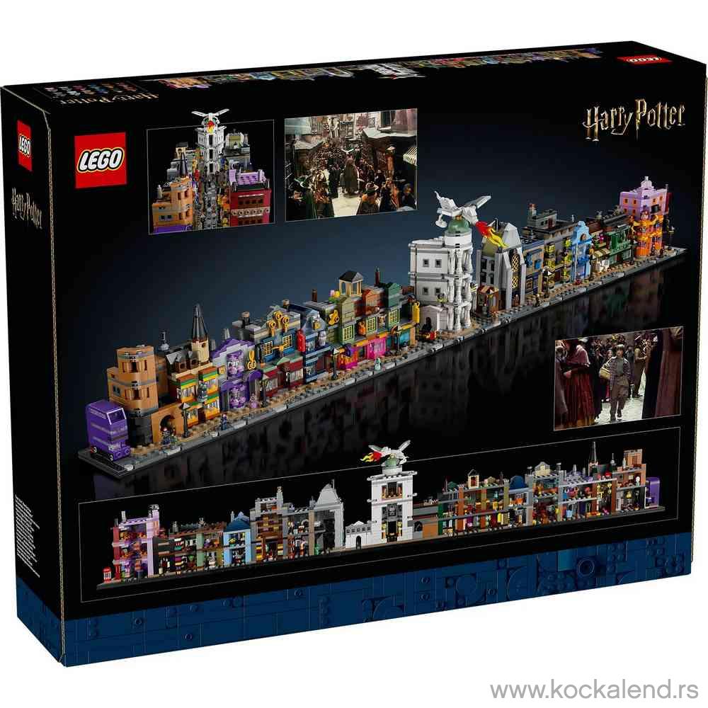 LEGO HARRY POTTER TM DIAGON ALLEY WIZARDING SHOPS 