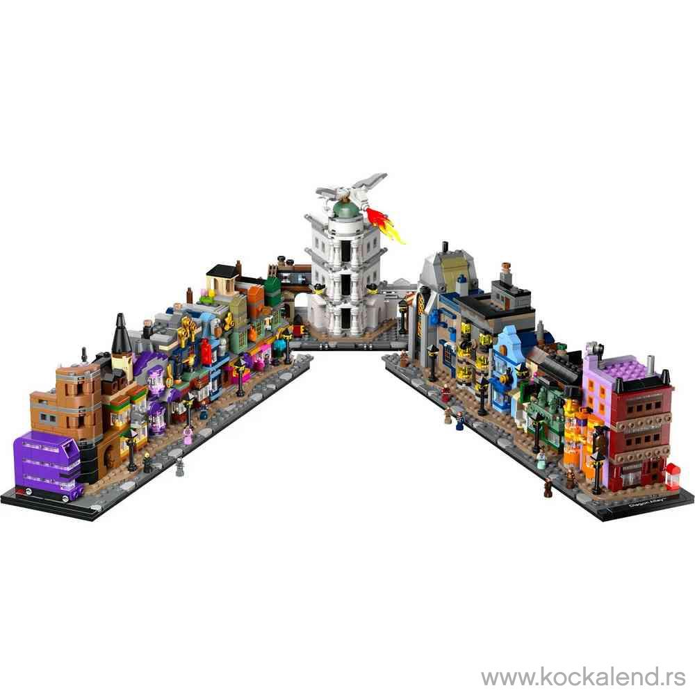 LEGO HARRY POTTER TM DIAGON ALLEY WIZARDING SHOPS 