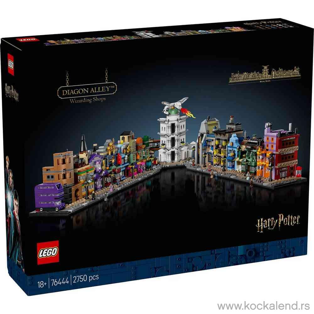 LEGO HARRY POTTER TM DIAGON ALLEY WIZARDING SHOPS 