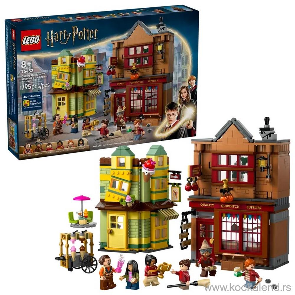 LEGO HARRY POTTER TM QUALITY QUIDDITCH SUPPLIES & ICE CREAM 