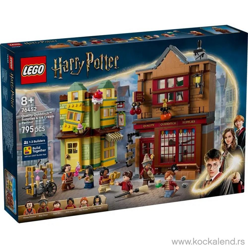 LEGO HARRY POTTER TM QUALITY QUIDDITCH SUPPLIES & ICE CREAM 