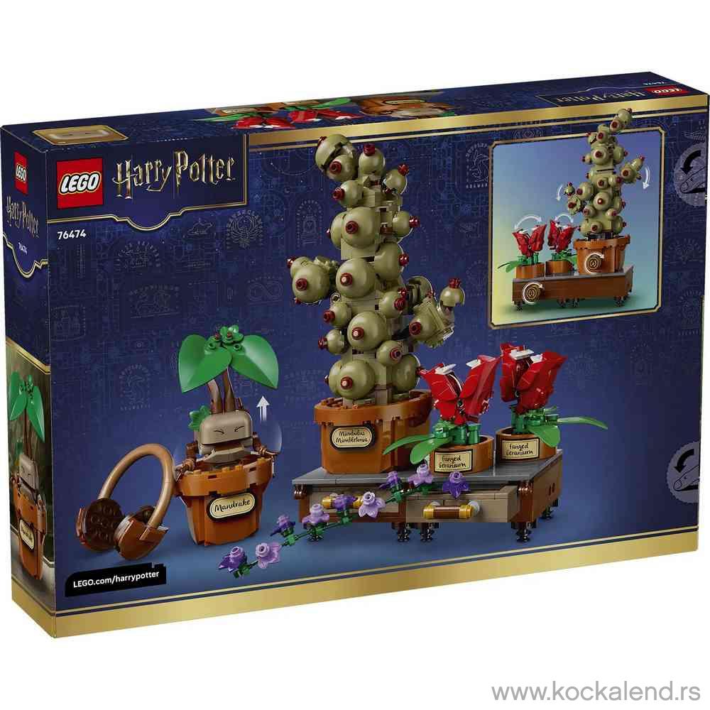 LEGO HARRY POTTER TM HOGWARTS HERBOLOGY PLANTS 