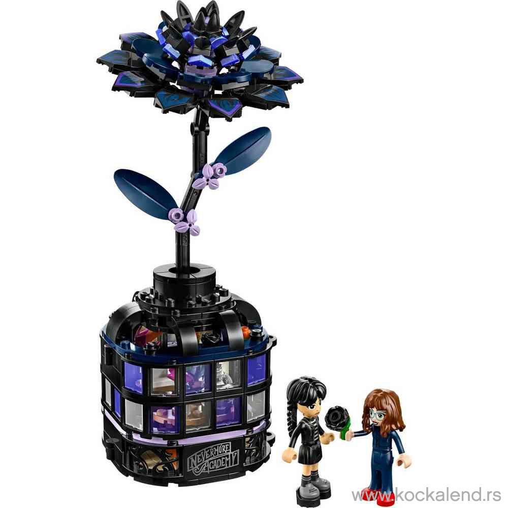 LEGO BUFFALO WEDNESDAY BLACK DAHLIA FLOWER 