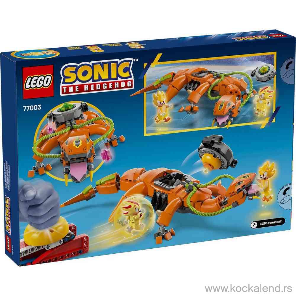 LEGO SONIC SUPER SHADOW VS BIOLIZARD 