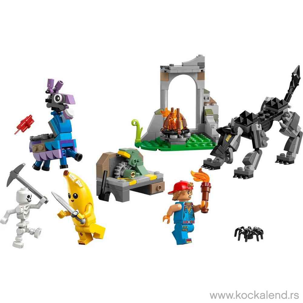 LEGO FORTNITE PEELY & SPARKPLUGS CAMP 