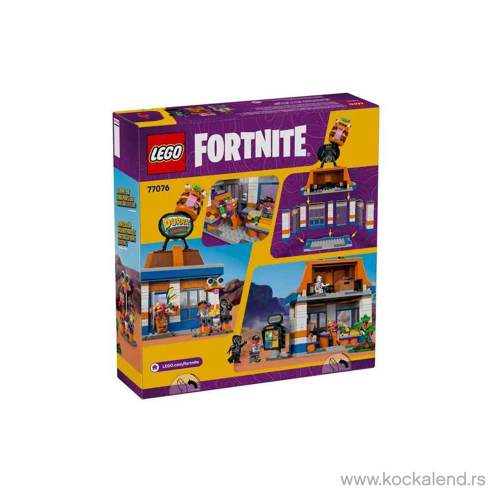 LEGO FORTNITE DURRR BURGER RESTAURANT 