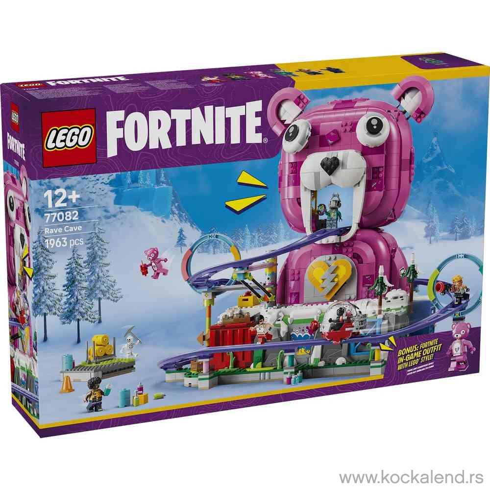 LEGO FORTNITE RAVE CAVE 