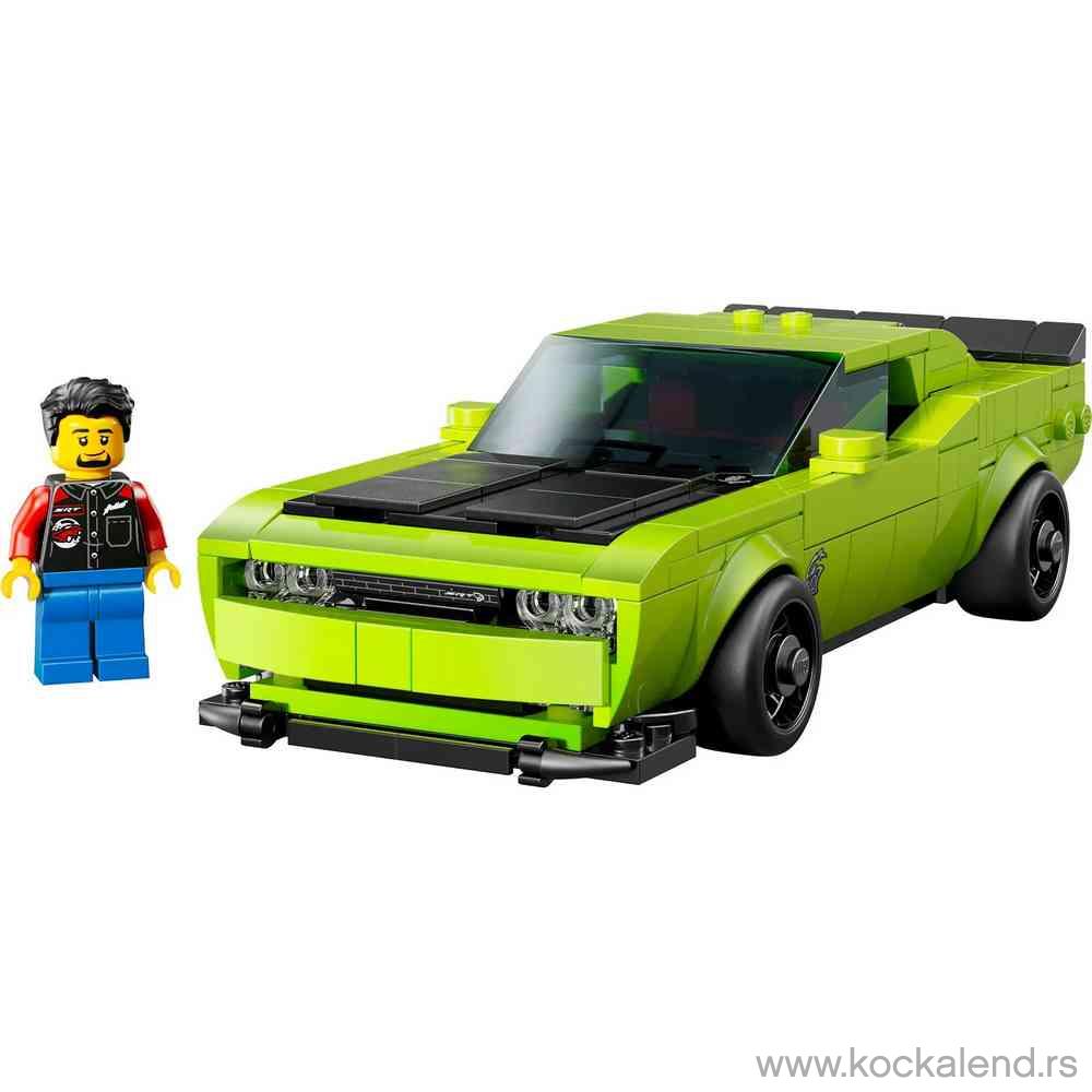 LEGO SPEED CHAMPIONS DODGE CHALLENGER SRT HELLCAT 