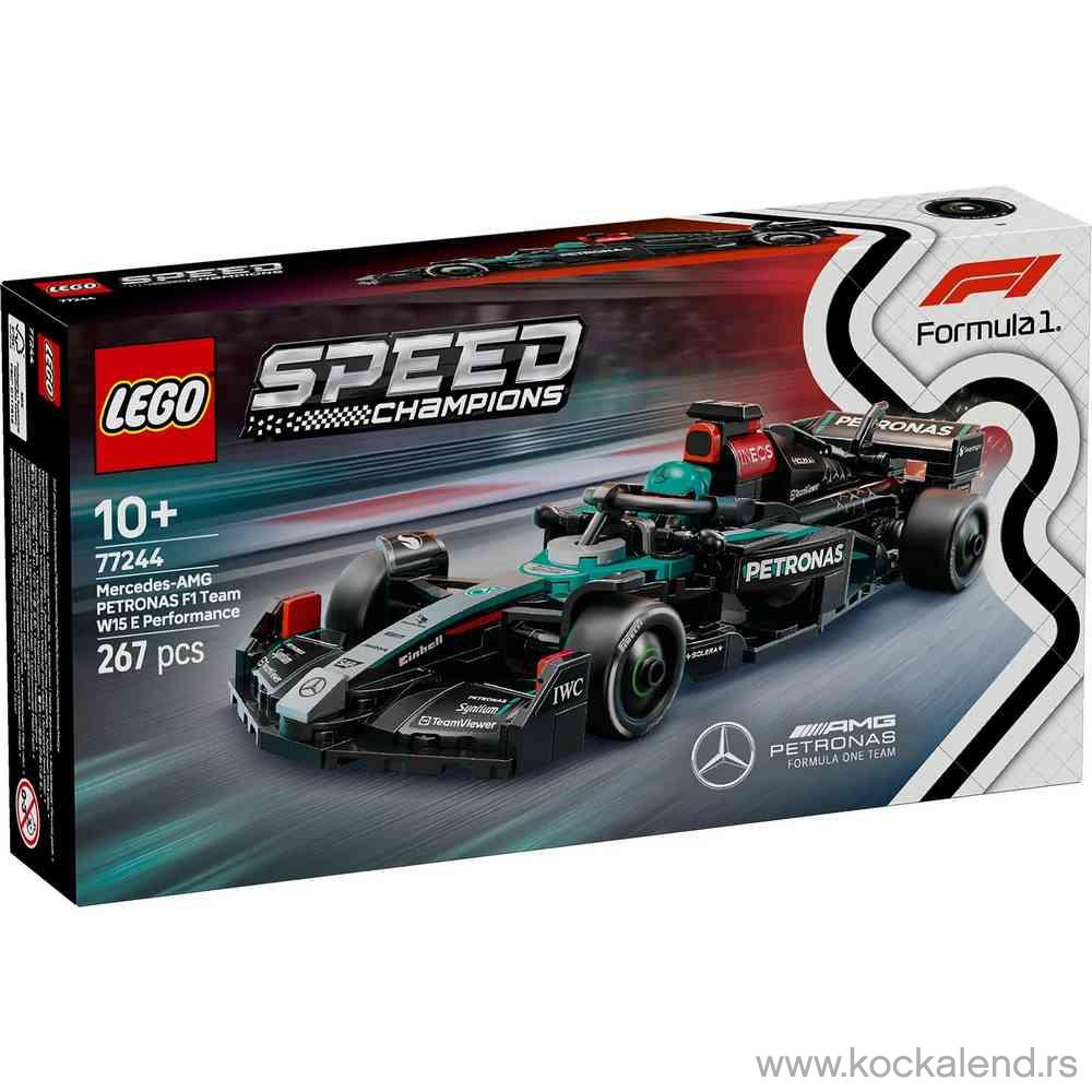 LEGO SPEED CHAMPIONS MERCEDES  F1 RACE CAR 