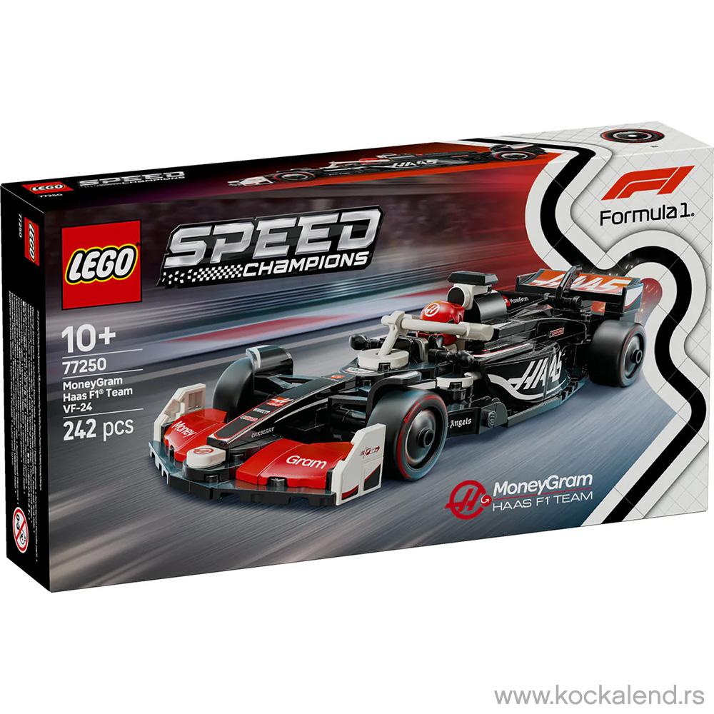 LEGO SPEED CHAMPIONS MONEYGRAM HAAS F1 TEAM VF-24 RACE CAR 