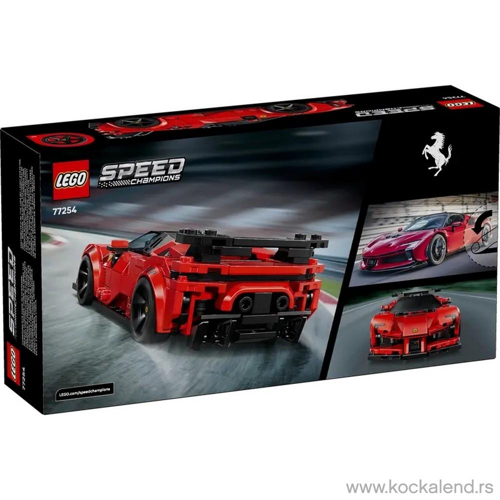 LEGO SPEED CHAMPIONS FERRARI SF90 XX STRADALE 