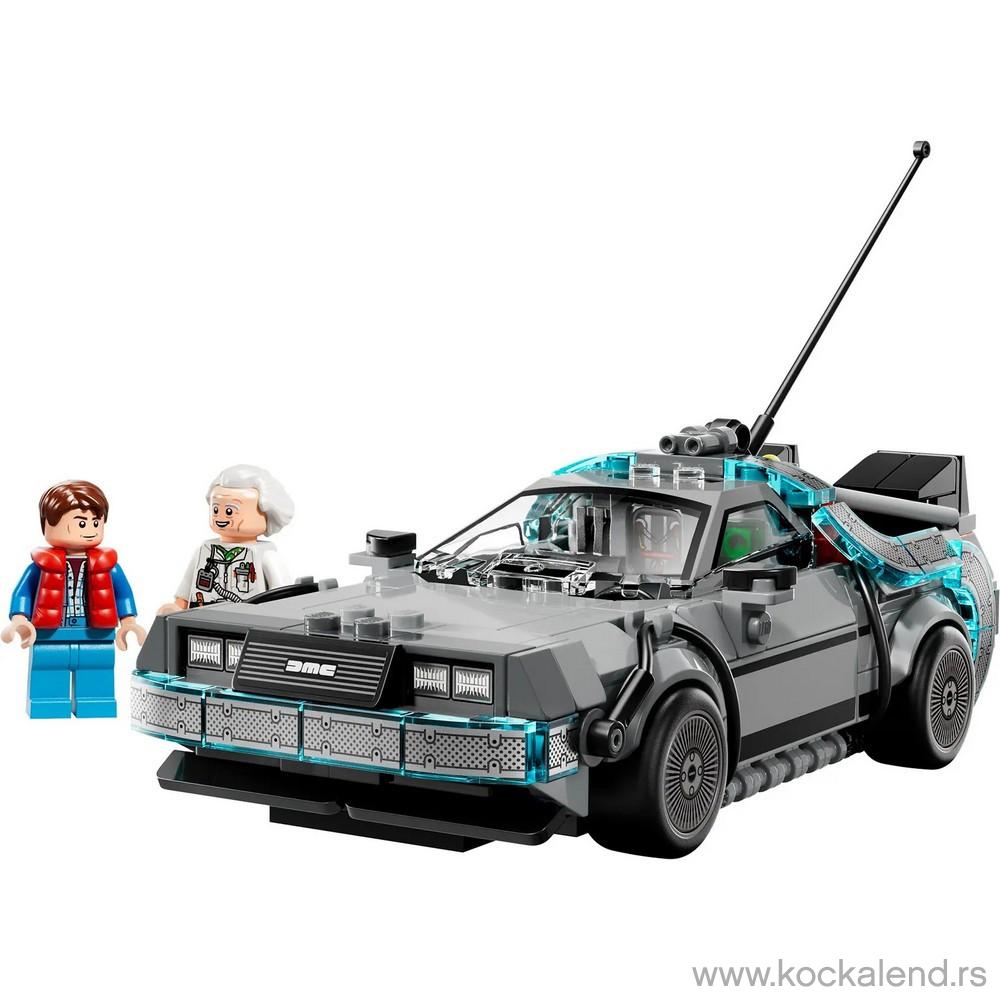 LEGO SPEED CHAMPIONS TIME MACHINE FROM BACK TO THE FUTURE 