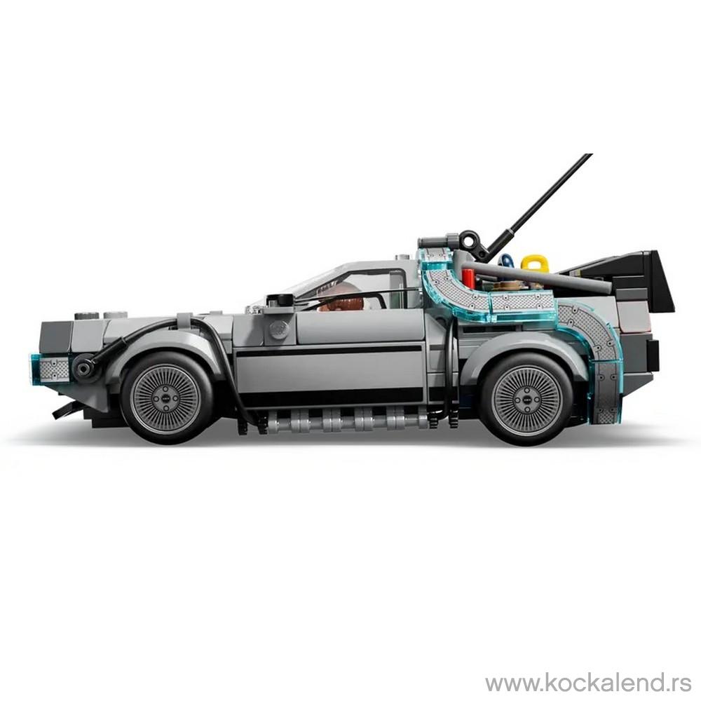 LEGO SPEED CHAMPIONS TIME MACHINE FROM BACK TO THE FUTURE 